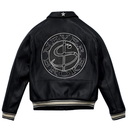 NB Black Nigth Leather Jacket