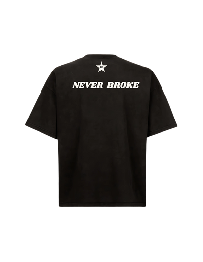 Never Broke Blck T-SHIRT