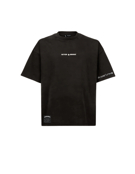 Never Broke blck T-SHIRT