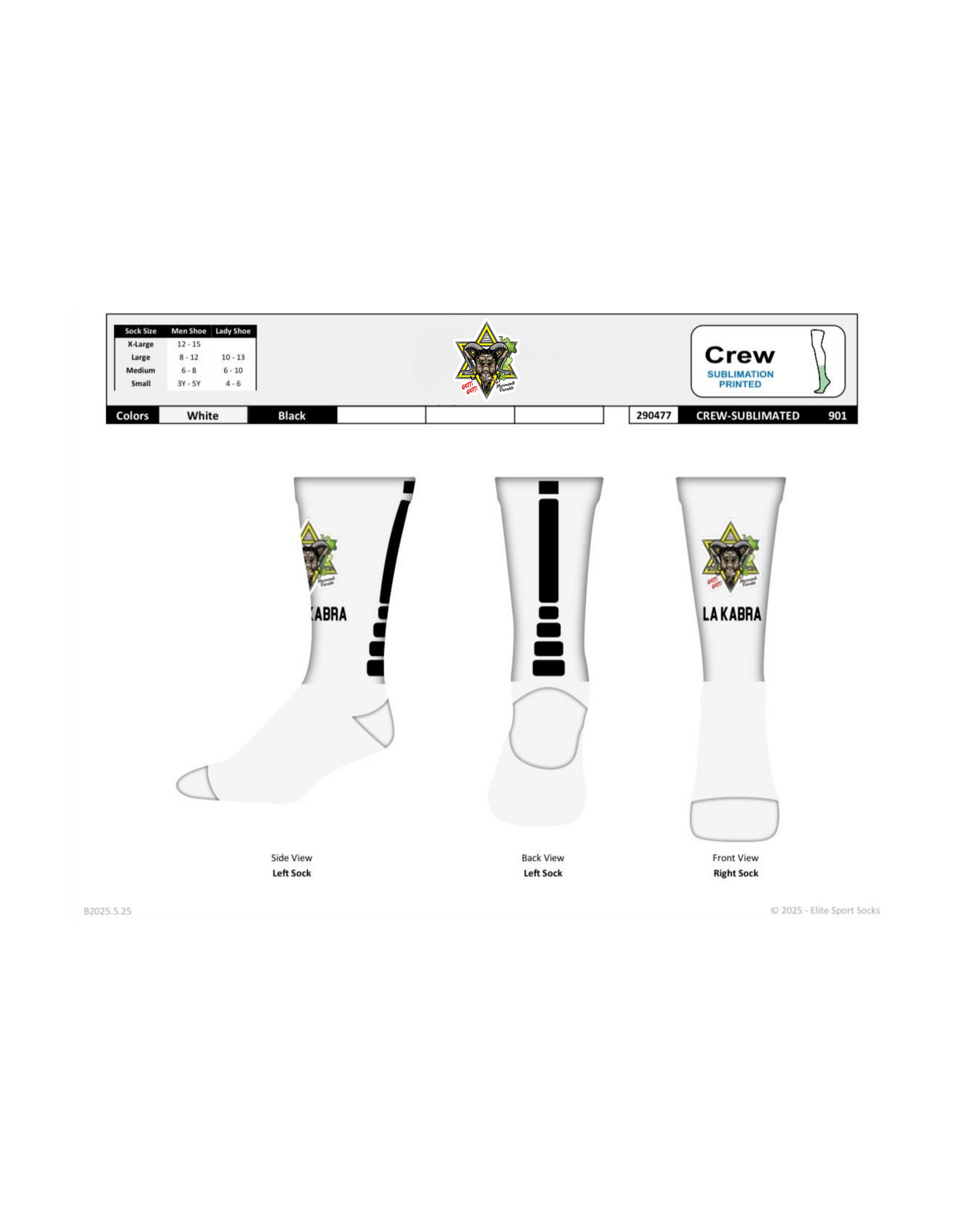 TEAM WAWAWA  SOCKS